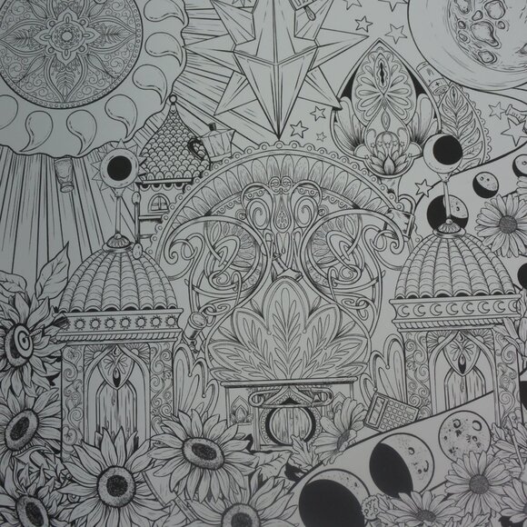 Mythographic Enchanted Castles Coloring Book by Fabiana Attanasio - Picture 11 of 12